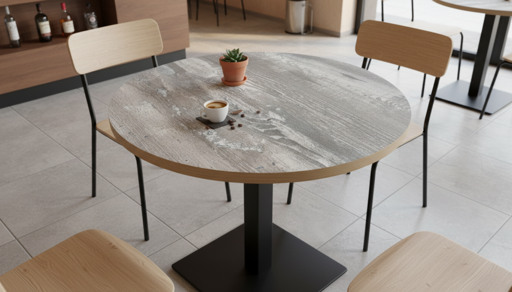 Столешница HPL на основе МДФ (Круглая)