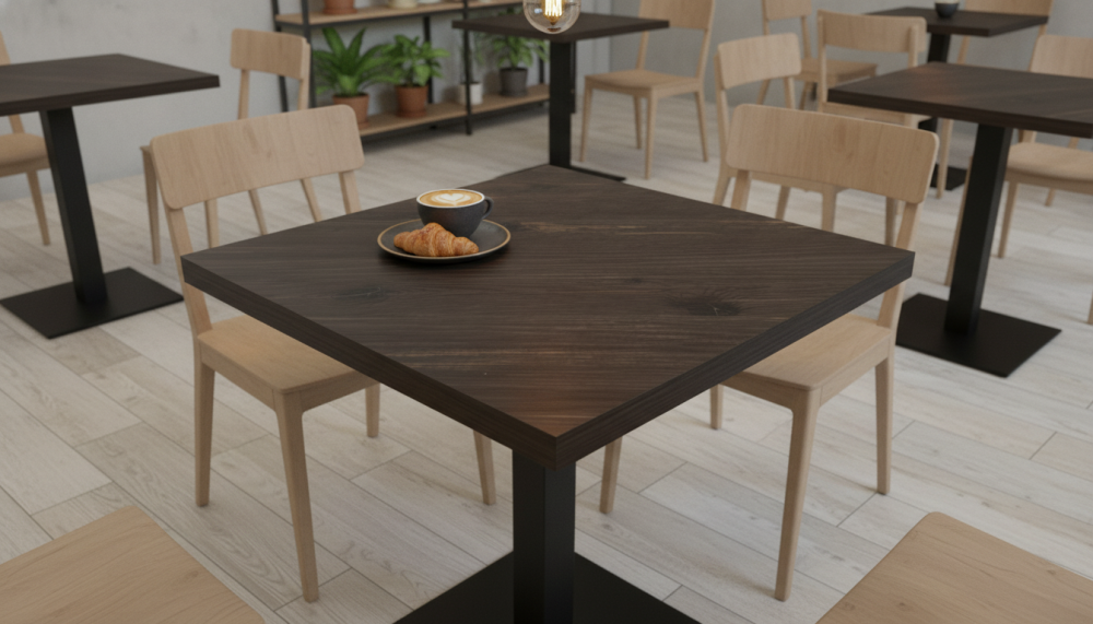 Столешница HPL на основе МДФ (квадратная)