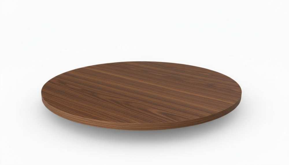 Столешница HPL на основе МДФ (круглая) Орех Натуральный_21