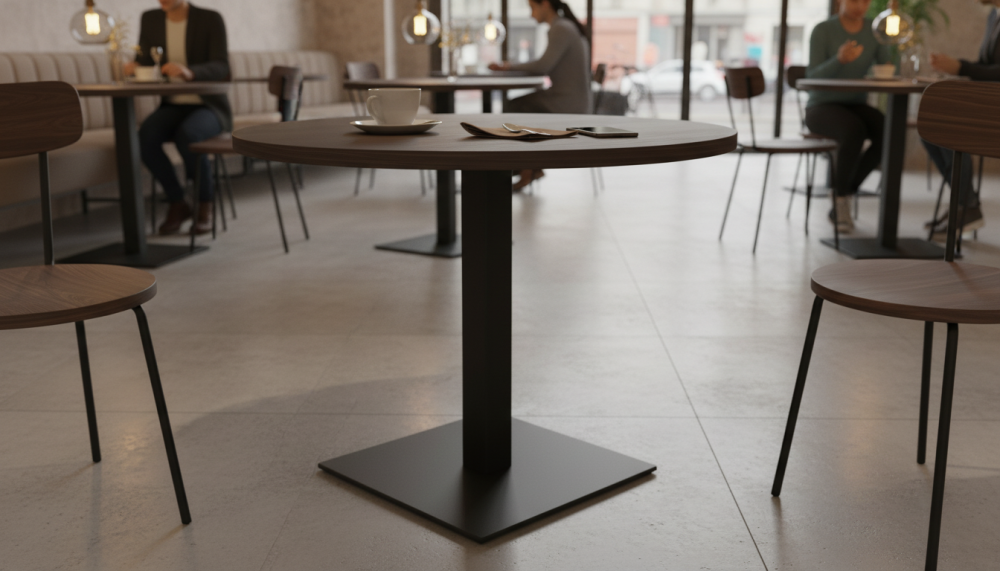 Столешница HPL на основе МДФ (круглая) Норвежская сосна_18