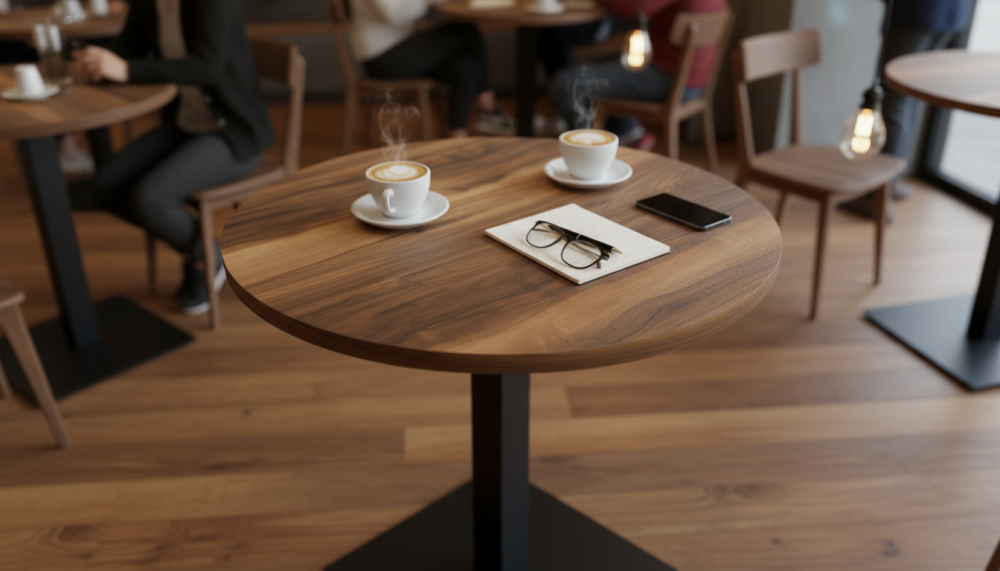 Столешница HPL на основе МДФ (круглая)