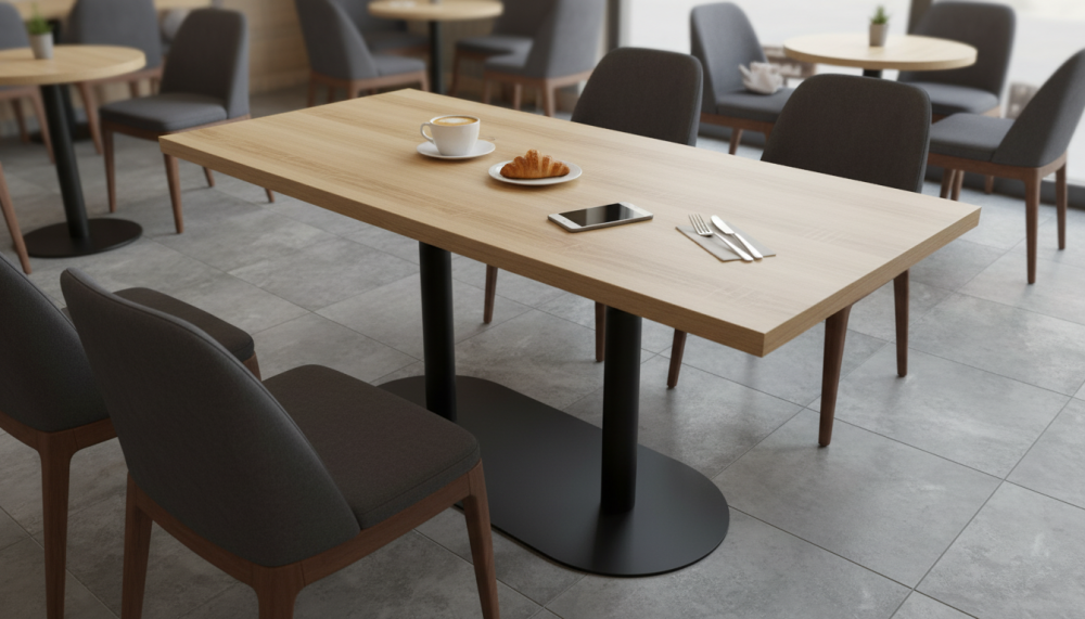 Столешница HPL на основе МДФ (прямоугольная)