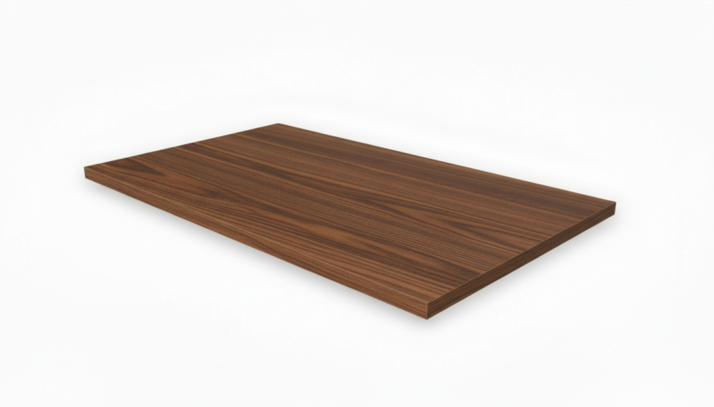 Столешница HPL на основе МДФ (прямоугольная) Орех Натуральный_22