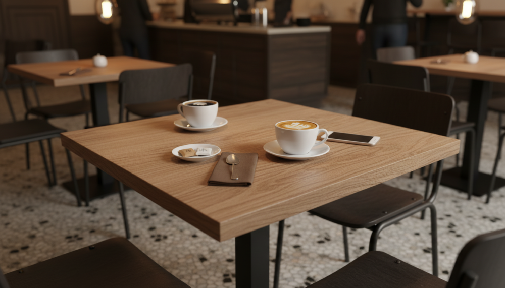 Столешница шпон дуба на основе ВЛАГОСТОЙКОГО МДФ (квадратная) Дуб Ирландия_13