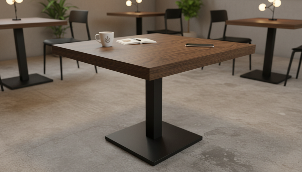 Столешница шпон дуба на основе ВЛАГОСТОЙКОГО МДФ (квадратная) Дуб Амстердам_9