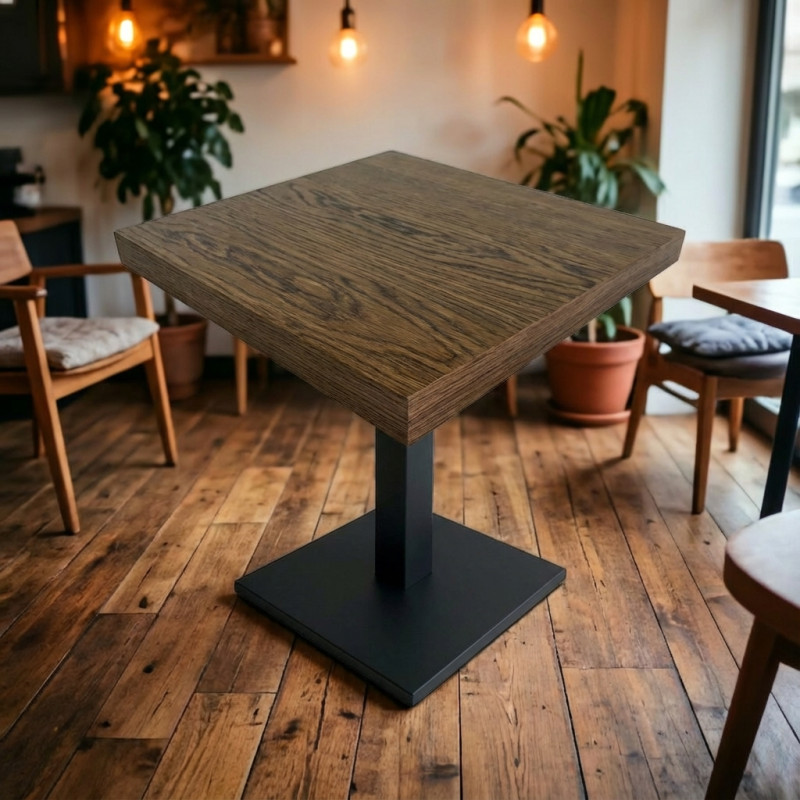 Столешница шпон дуба на основе ВЛАГОСТОЙКОГО МДФ (прямоугольная) Кофе_3