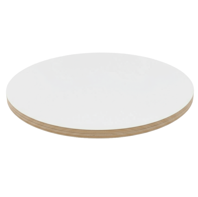 Столешница ВЛАГОСТОЙКАЯ Сlean Touch HPL на основе ФАНЕРЫ 19 мм (Круглая) Черный_16