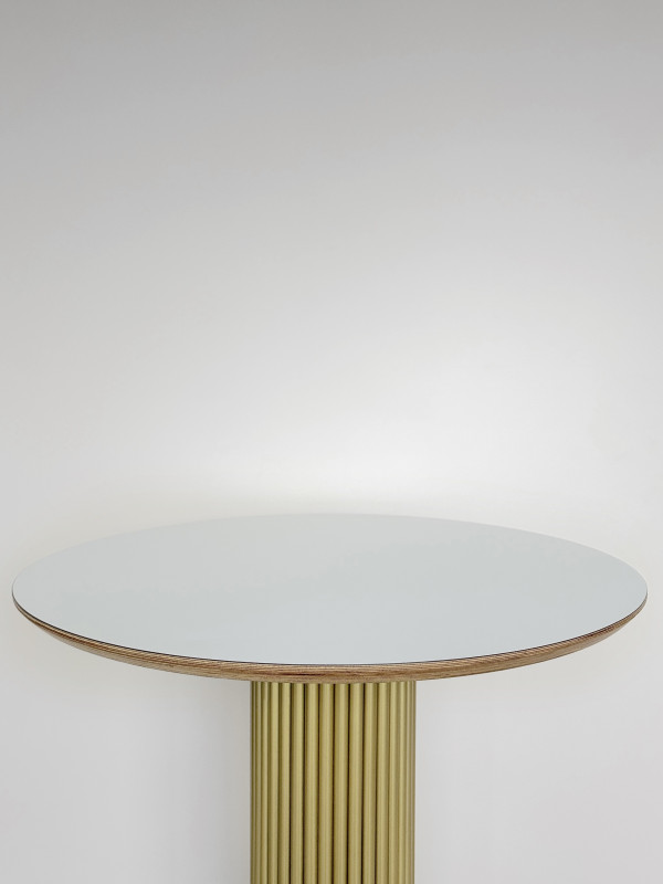 Столешница HPL на основе фанеры влагостойкая - толщина 19 мм (круглая)