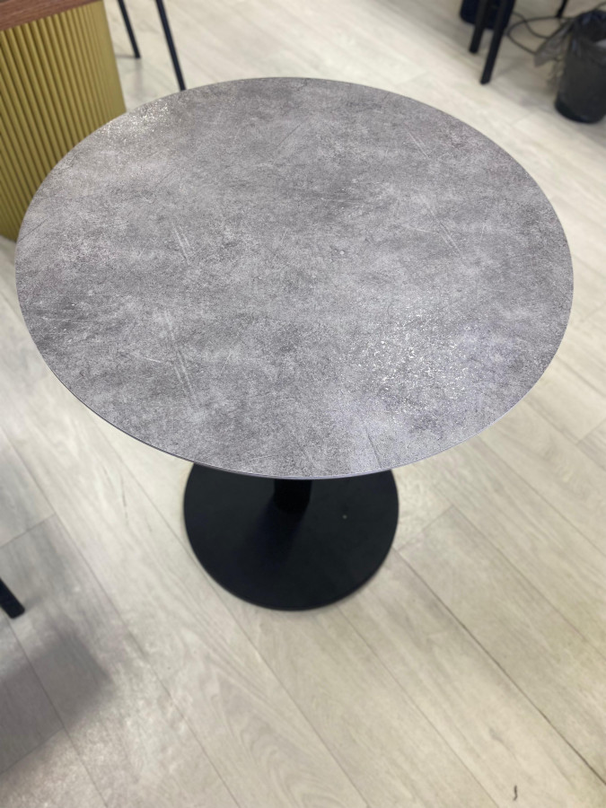 Столешница HPL на основе фанеры влагостойкая - толщина 19 мм (круглая) Бетон_7