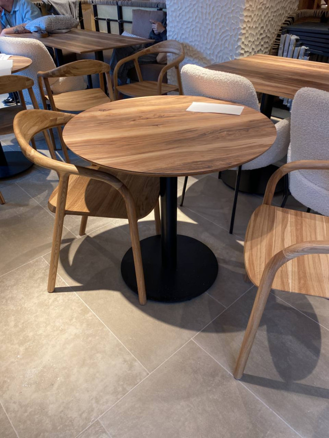 Столешница HPL на основе фанеры влагостойкая - толщина 19 мм (круглая)