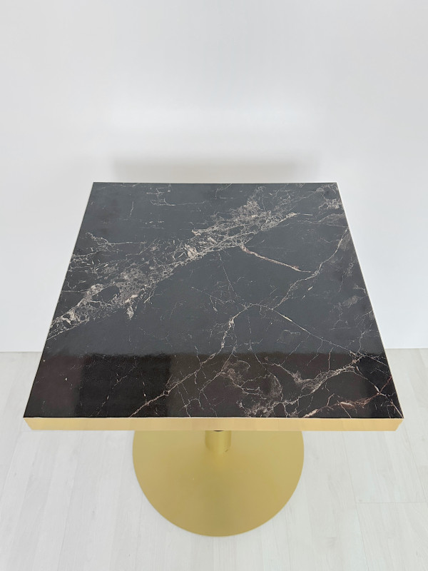 Столешница HPL на основе фанеры влагостойкая - толщина 19 мм (прямоугольная) Мрамор Глянец_10