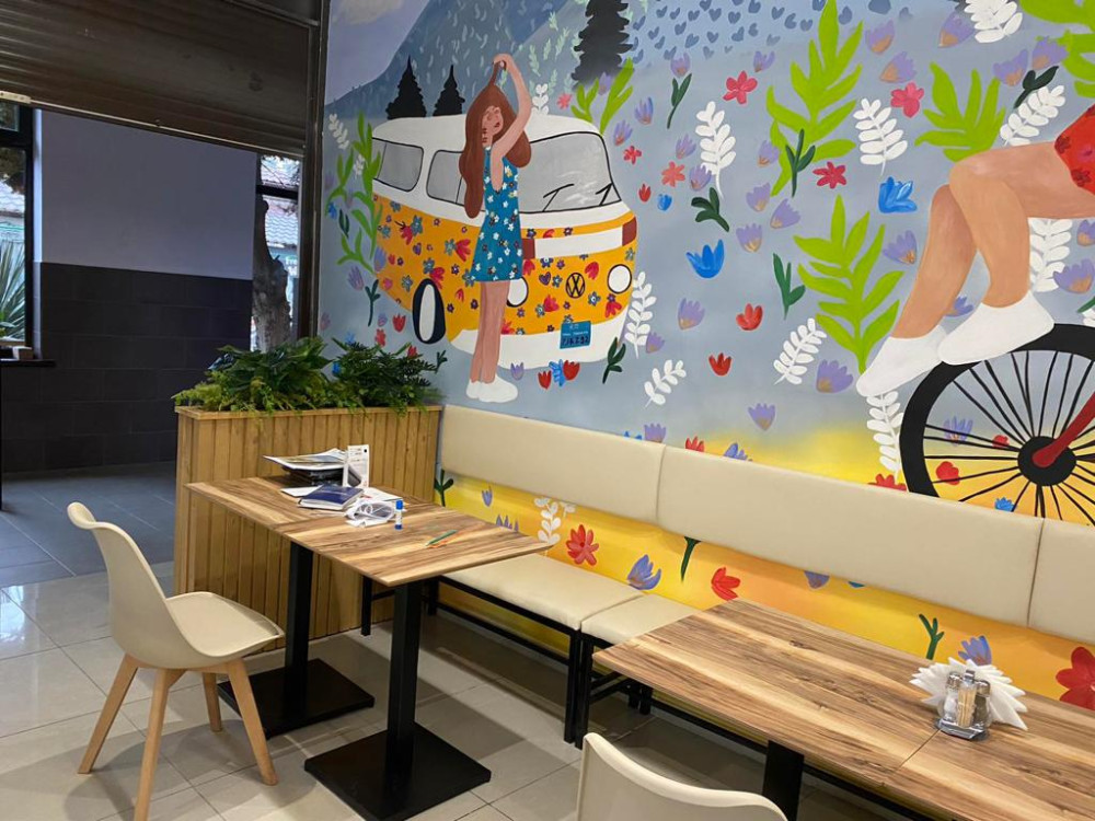 Столешница HPL на основе фанеры влагостойкая - толщина 19 мм (прямоугольная) Индийское дерево_22