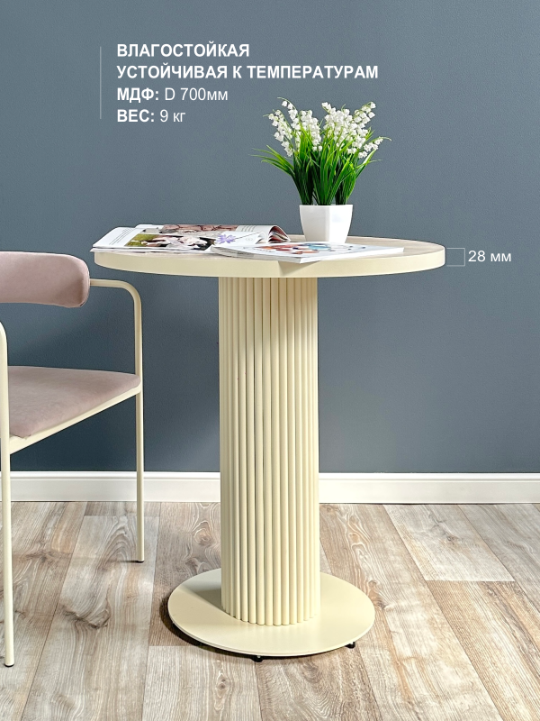 Столешница МДФ Диаметр 700 мм