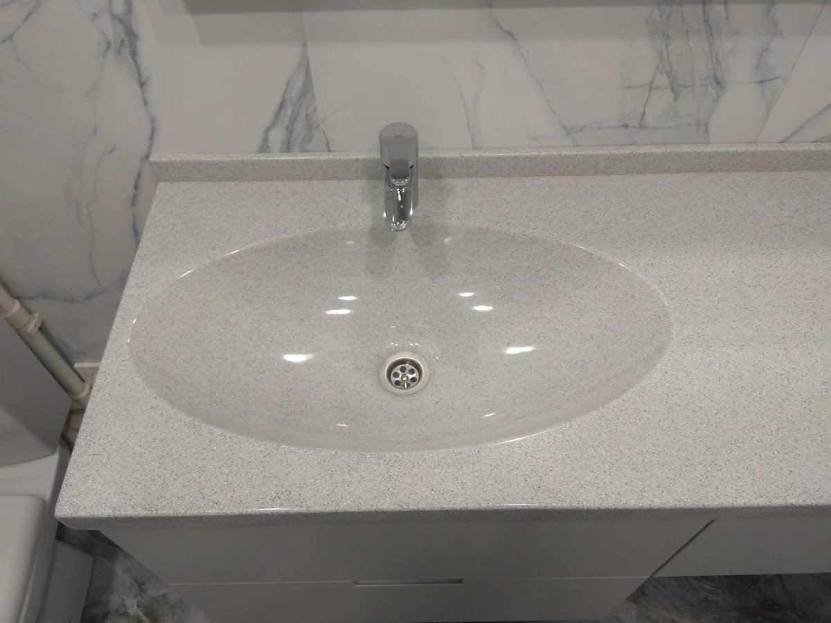 Столешницы в ванную