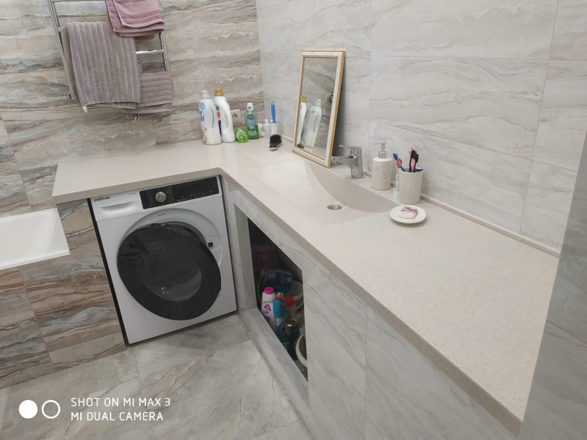 Столешницы в ванную