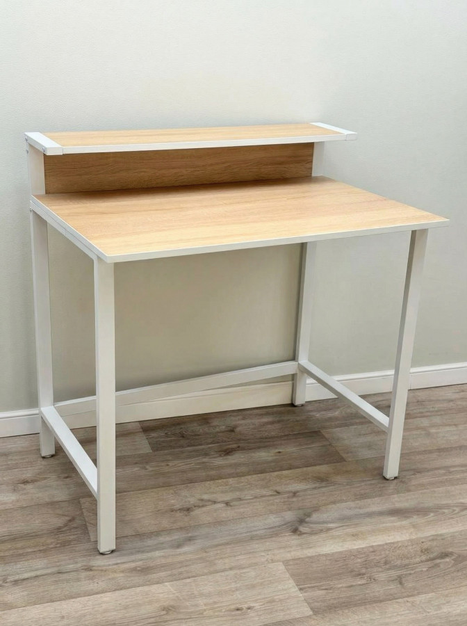 Стол компьютерный VENDI Сонома/Белый_57