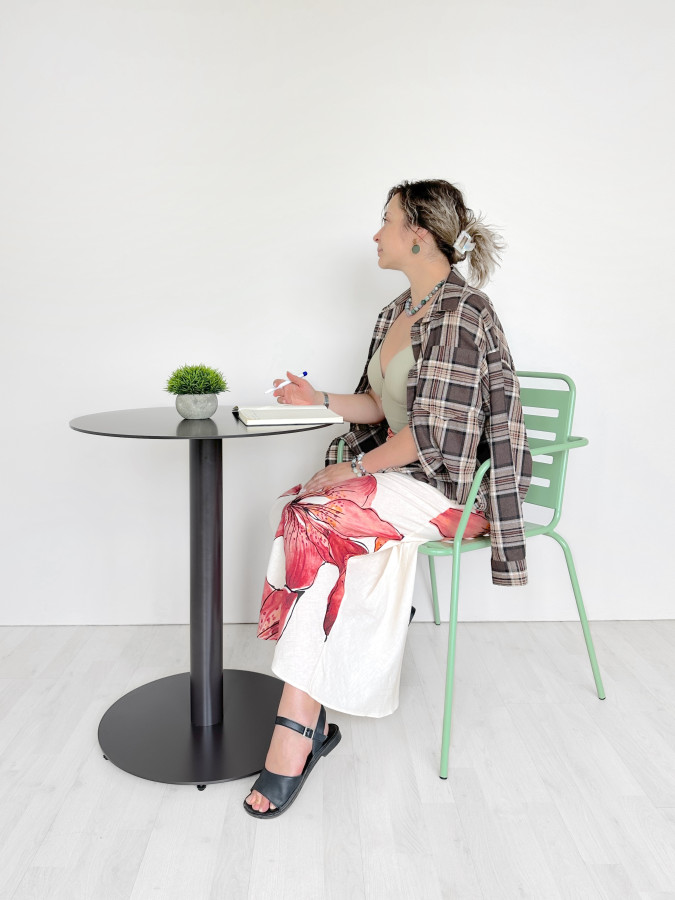 Стол металлический Solar